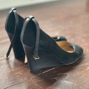 Ann Taylor Block Wedge Heel